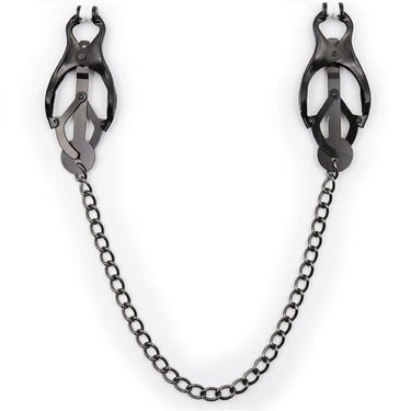 Morsetti Capezzoli in Metallo Nero senza Nickel per Passione